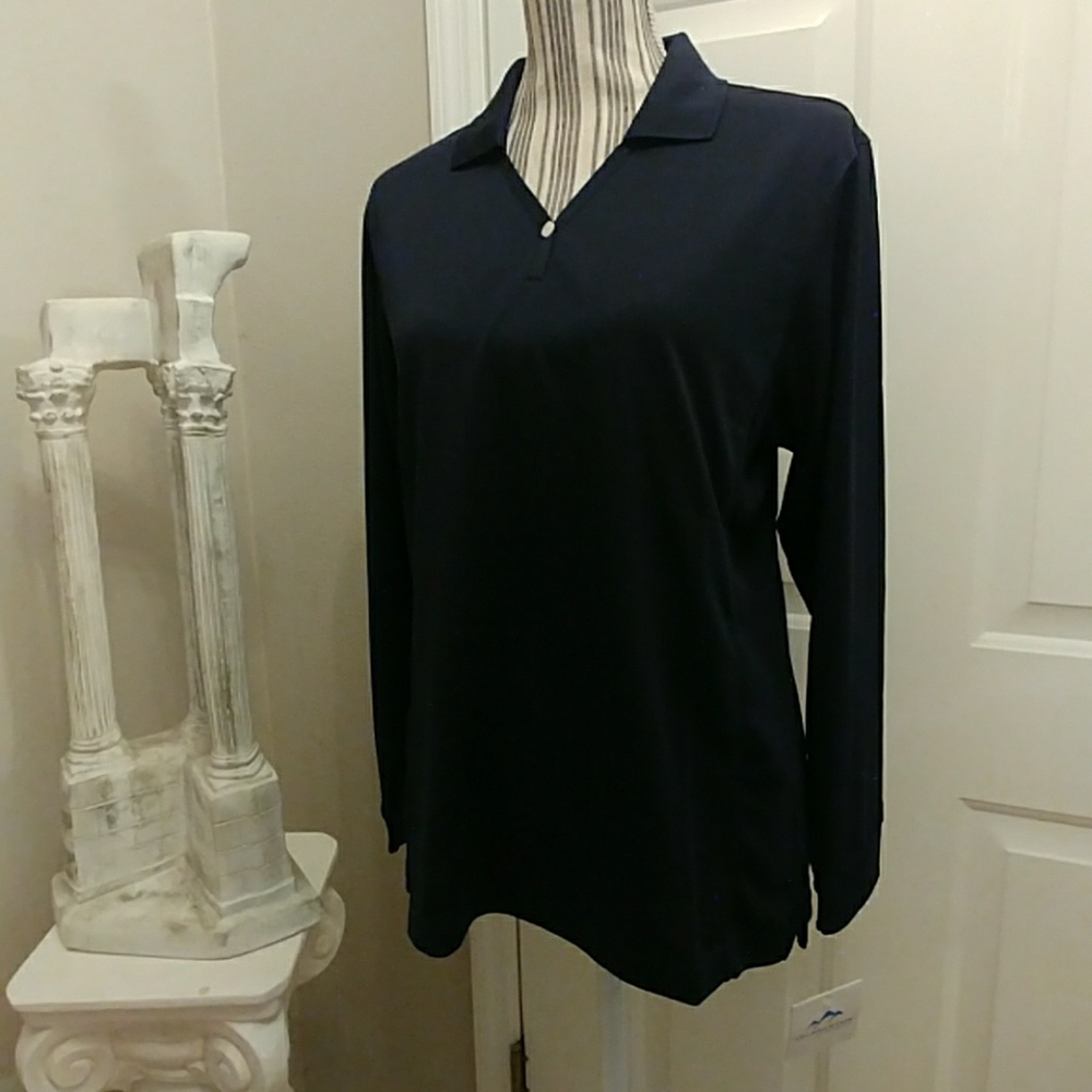 Tri-Mountain Performance L/S Shirt.